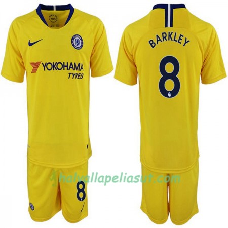 Jalkapallo Pelipaidat Chelsea Ross Barkley 8 Lasten Vieraspaita 2018-2019 Lyhythihainen